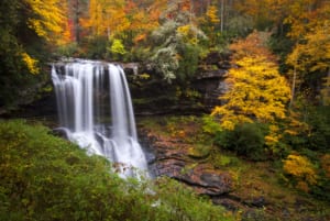 Photo of the Prettiest Nantahala Waterfalls