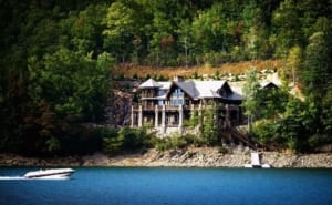 Photo of One of the Prettiest Luxury Vacation Home Rentals on Lake Nantahala.