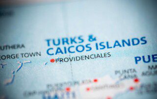 A map of where you can find Turks And Caicos Home Rentals.