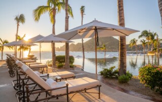Cabo San Lucas Luxury Resorts Pool view