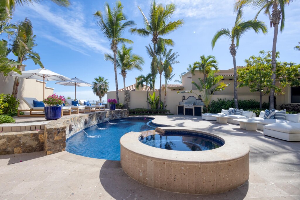 Poolside at a vacation rental in San Jose Del Cabo.