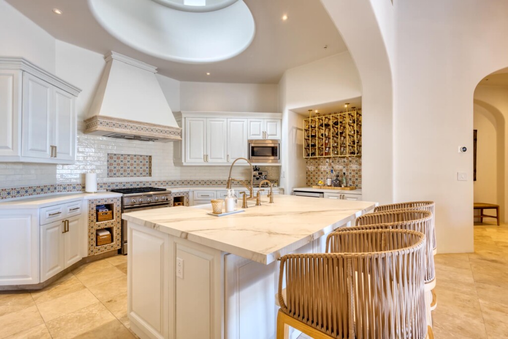 Kitchen in a vacation rental in San Jose Del Cabo.