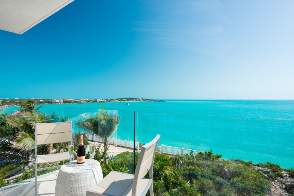 Outside on a Turks And Caicos Vacation​.