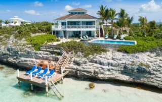 Exterior Luxury Villa Caribbean.