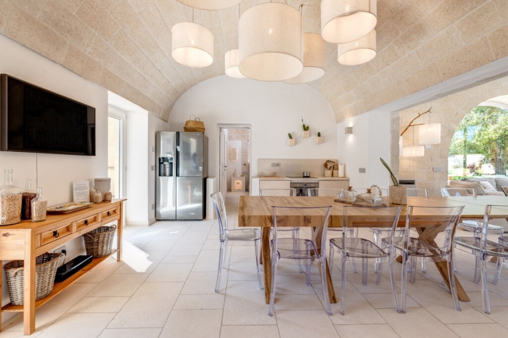 Puglia Italy vacation rental interior.